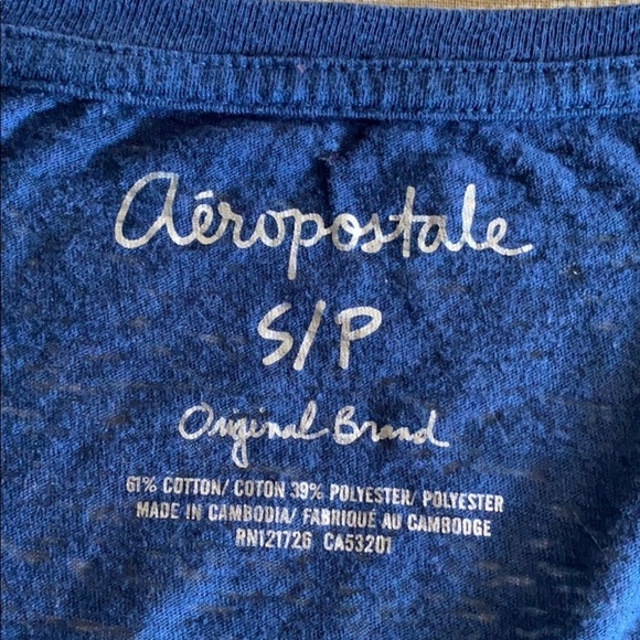 Aeropostale Women’s Blue Small Top - Picture 3 of 3